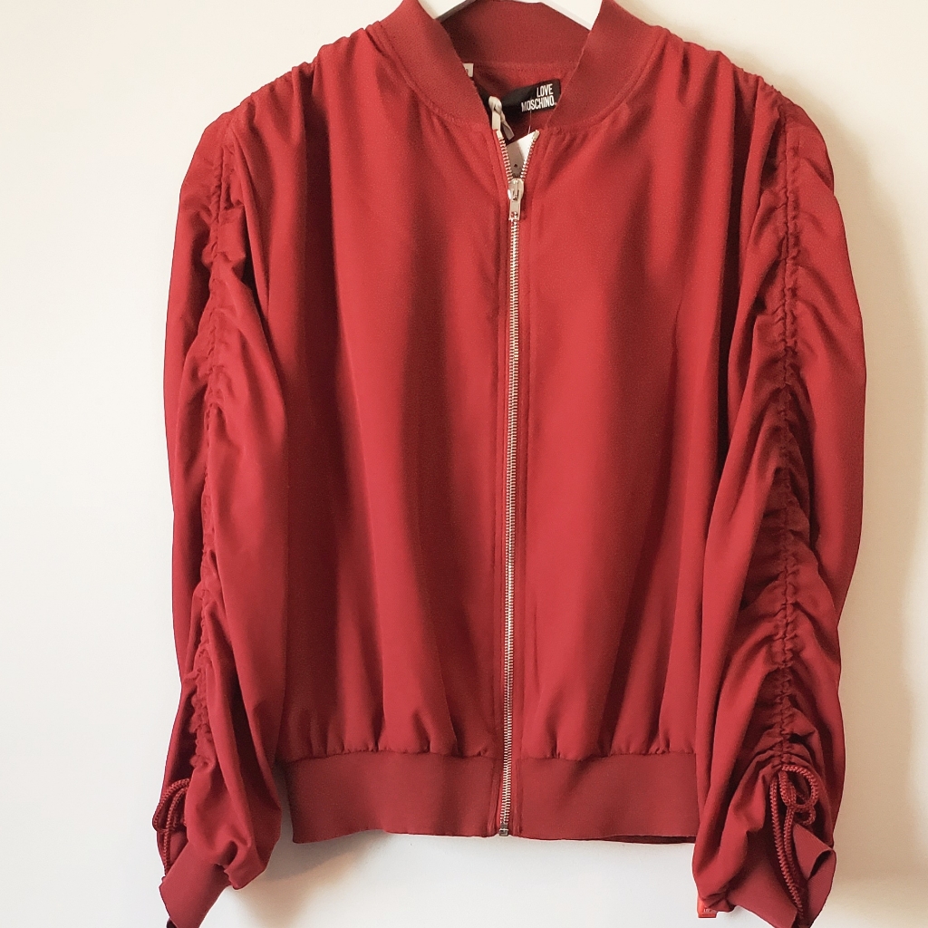 Love Moschino Fashion Zip Up Jacket